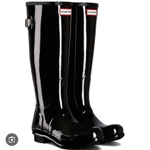 Hunter Boots Tall Original Glossy Black